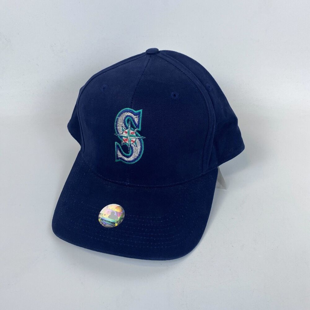 MLB Seattle Mariners Genuine‎ Merchandiser Cap Hat Mens One Size Blue Adjustable